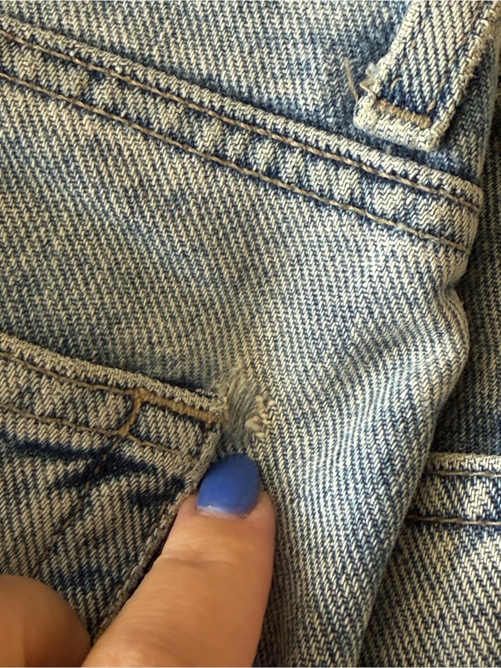 VTG Guess Jeans 90s High Waisted Straight Leg - Picture 4 of 5